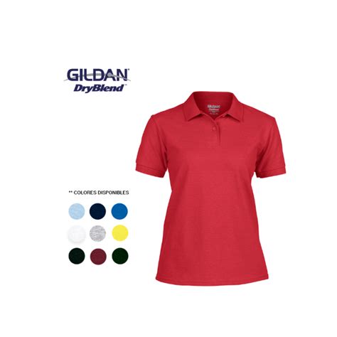 Gildan Camiseta Polo Adulto Dama Talla M Priming Colombia