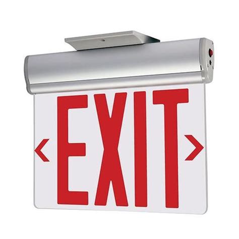 Edge Lit Exit Sign Emergency Lighting Atlite