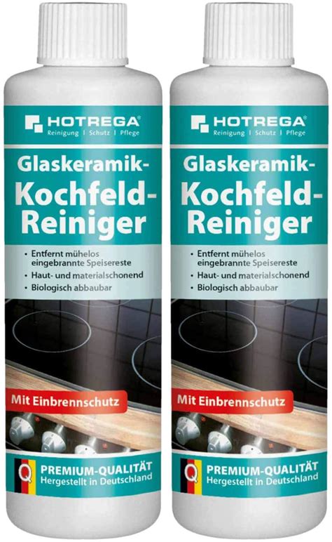 HOTREGA Glaskeramik Kochfeld Reiniger 250 Ml Ceranfeldreiniger