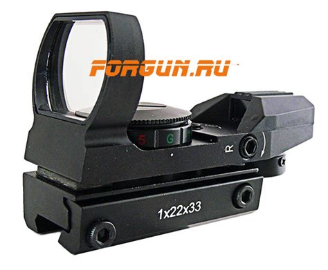 Коллиматорный прицел Target Optic 1x33, Ласточкин хвост