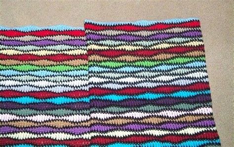 Crochet Afghan Pattern For Multi Color Yarn Crochet Patterns