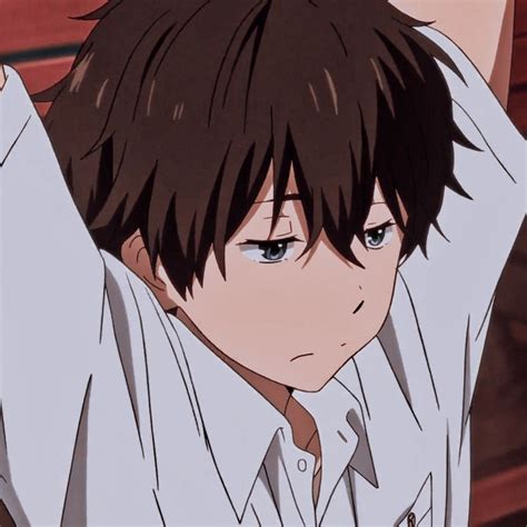 ┊↺ 𝐇𝐎𝐔𝐓𝐀𝐑𝐎𝐔 ⤨┊ Hyouka Aesthetic Anime Guy Pfp Aesthetic Anime Guy