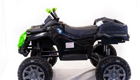 Купить Детский электроквадроцикл Grizzly Next 4x4 Black&Green 12V с ...