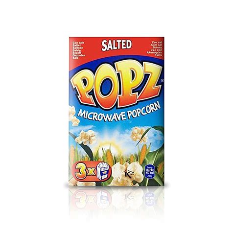 Popz Mikrowellen Popcorn Butter Amazon de Lebensmittel Getränke