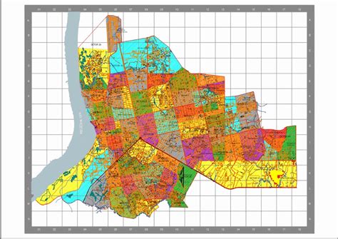 Map Of Urban Area Of Porto Velho In AutoCAD CAD 6 16 MB Bibliocad