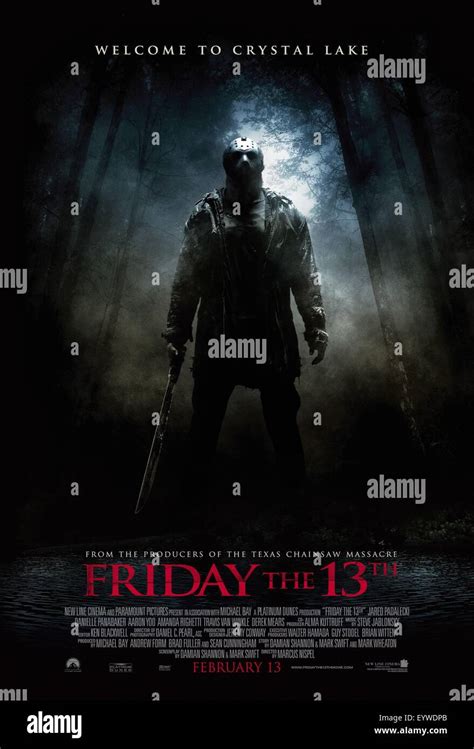 Friday the 13th Year : 2009 USA Director : Marcus Nispel Movie poster Stock Photo - Alamy