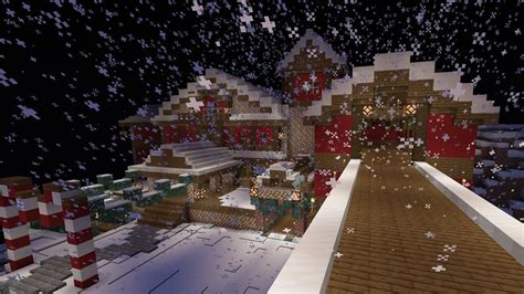 Minecraft Winter Christmas Village Remake Of Festive Mash Up Pack