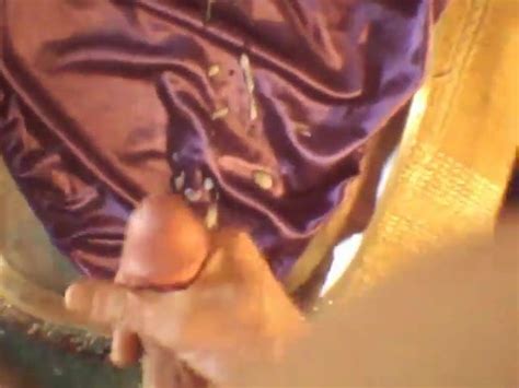 Purple Satin Panty Cum Free Solo Man Porn 10 XHamster