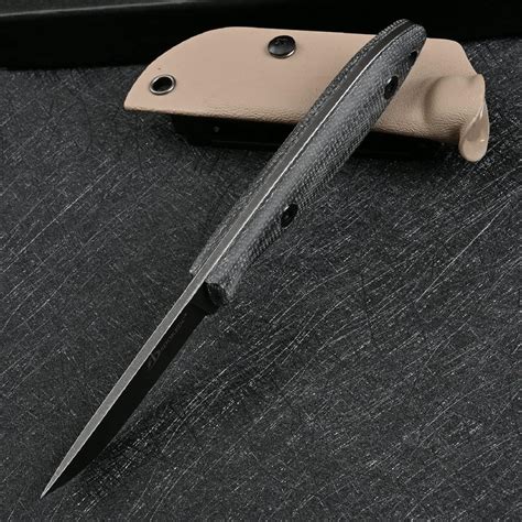 Sdokedc Knives Dc Steel Tactical Fixed Blade Knife With Kydex Sheath