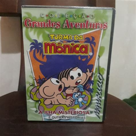 Dvd Original lacrado Grandes Aventuras da Turma da Mônica Ilha