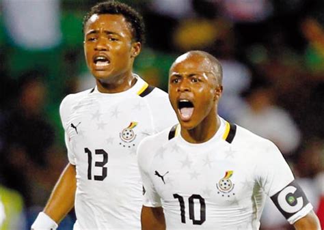 There Is Happiness Anytime I Play With My Brother Andre Ayew Ghana