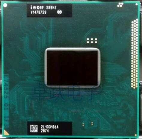 Intel B815 CPU 1.6 2.3G/2M SR0HZ Support HM65 / HM67 free shipping-in ...