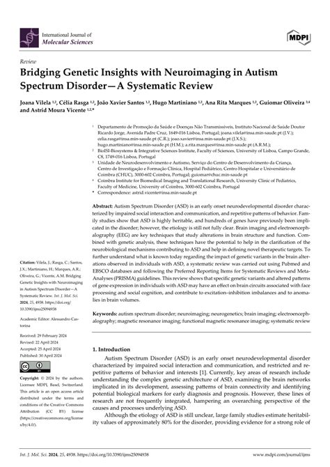 Pdf Bridging Genetic Insights With Neuroimaging In Autism Spectrum