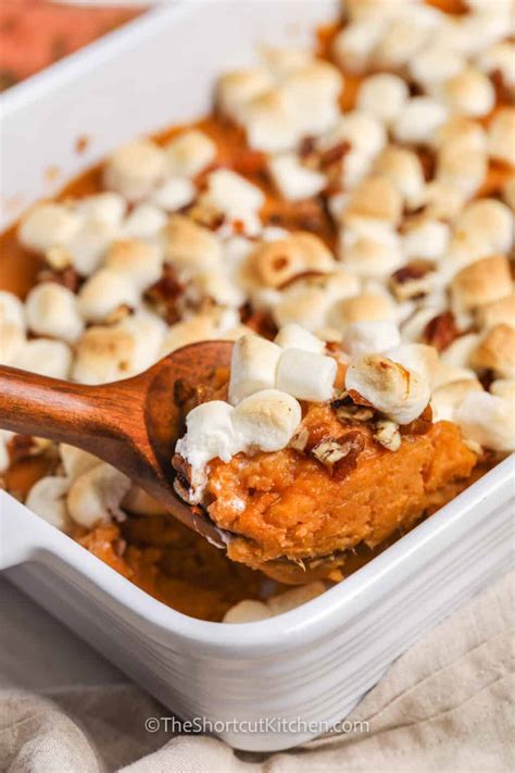 Canned Sweet Potato Casserole So Easy The Shortcut Kitchen