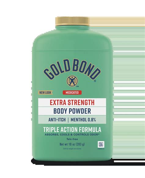 Medicated Extra Strength Body Powder Gold Bond