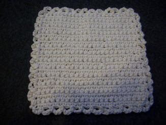 Crochet Pattern: cotton yarn dishcloths; Craft Elf