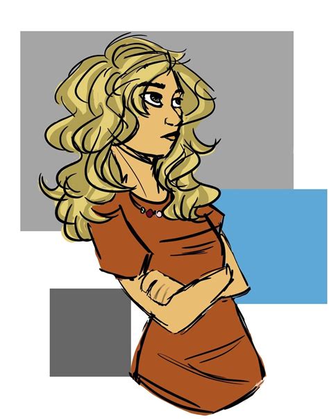 A Quick Annabeth Sketch I Did While Trying My New Tablet I Hope You