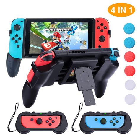 HEYSTOP Nintendo Switch Grip Stand Joy Con Grips For Switch Controller