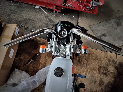 Lenkerhälften für Honda Monkey Z50M Skyteam Monkey Replika u.a. schmale ...
