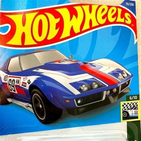 Hot Wheels Toys Hot Wheels 969 Chevy Copo Corvetteretro Racers 61 Model Toy Car Poshmark