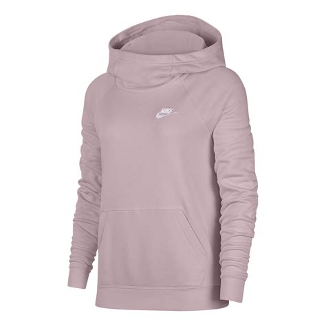 Nike Sportswear Essential Hoody Damen Flieder Weiß Online Kaufen