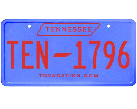 Tennessee License Plate Wrap Kit – PlateWraps