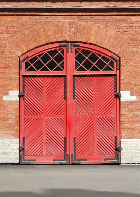 Red Gate Stock Photo Image Of Classic Construction 25048724