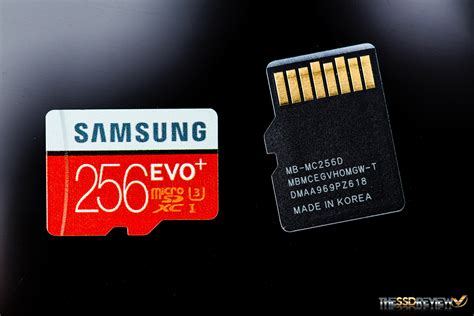 Samsung EVO Plus MicroSDXC UHS I Card Review 256GB So Much V NAND