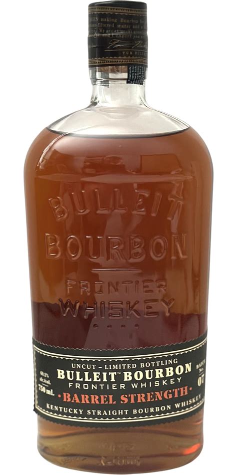 Bulleit Barrel Strength Ratings And Reviews Whiskybase