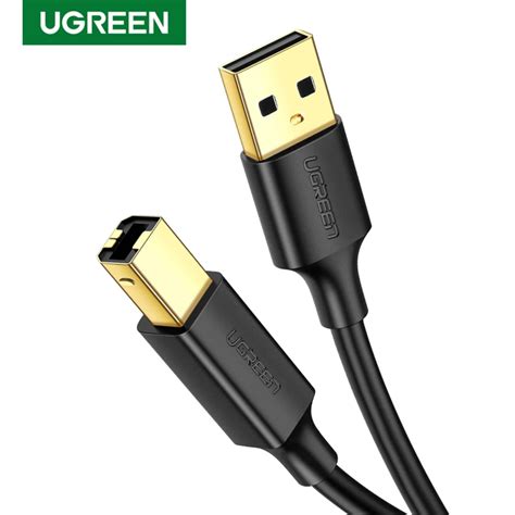 Ugreen 1 5meter Usb 2 0 Printer Cable Scanner A Male To B Male For Usb Printer Gold Plated