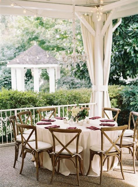 Nashville Garden Wedding in Burgundy and Gold | October 21st at CJ's ...