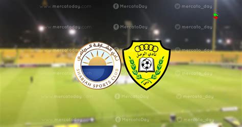 ملخص مباراة الشارقة والوصل في الدوري الاماراتي ادنوك ميركاتو اليوم