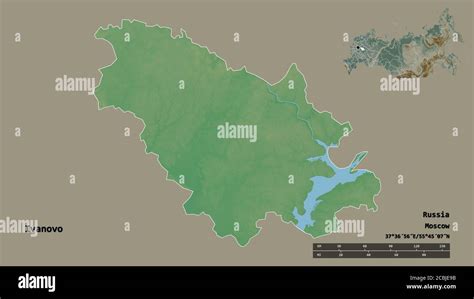 shape  ivanovo region  russia   capital isolated  solid background distance