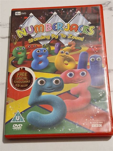 Numberjacks Standing By To Zoom Dvd And Cd 2007 5037115257338 Ebay