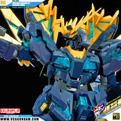 Premiumbandai® Rg Unicorn Gundam 02 Banshee Norn Final Battle Ver