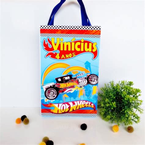 Sacola P Hot Wheels Elo Produtos Especiais
