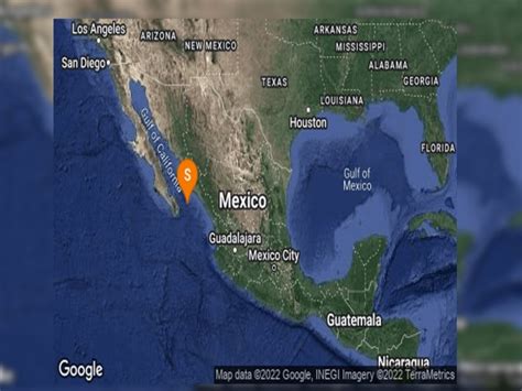 Se Registra Sismo De Magnitud 4 4 En Baja California Sur Lado Mx