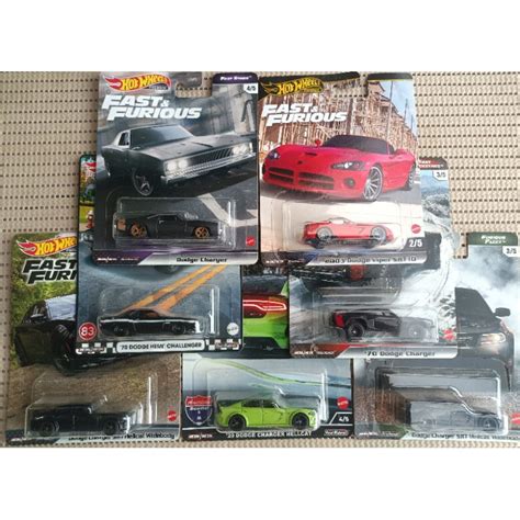 Hot Wheels Premium Dodge Charger Viper Hemi Selections Mmrr Shopee Malaysia