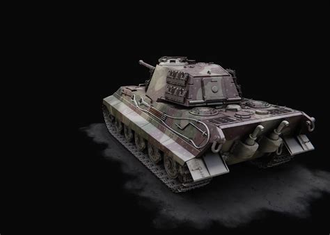 Panzer VI - Tiger II - German Heavy Tank 3D Model by JEROLPOA