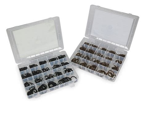 GRAINGER APPROVED O Ring Assortment SAE Buna N And Viton R 1 168