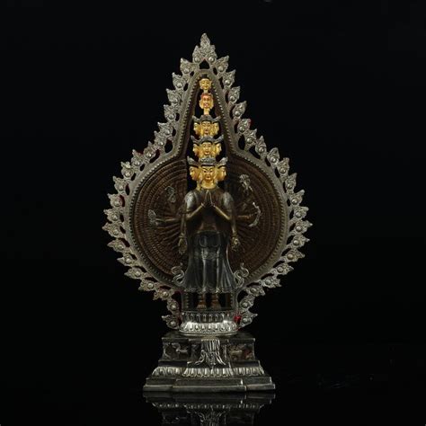 Duizendhand Guanyin Bodhisattva Brons Tibet Eind E Catawiki