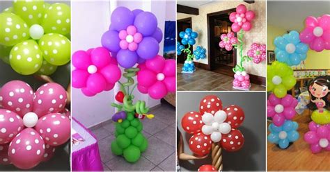 Aprende C Mo Decorar Tus Cumplea Os Con Flores De Globos Haz Manualidades