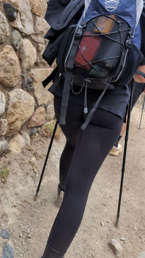 Sexy Hiking Girl With Great Tight Ass In Leggings OC Spandex Leggings Yoga Pants Forum