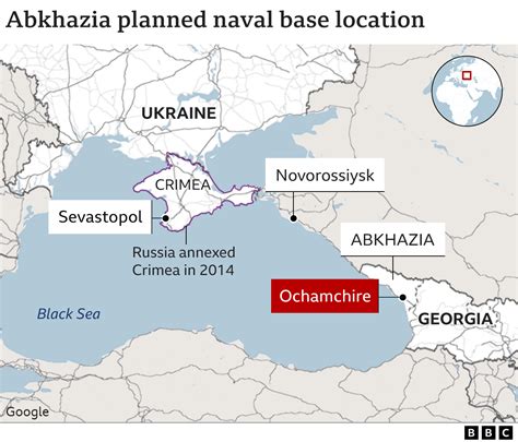 Abkhazia Russia To Build Naval Base In Georgian Separatist Region