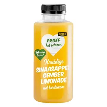 Jumbo Kruidige Sinaasappel Gember Limonade Met Kardemom Ml Product