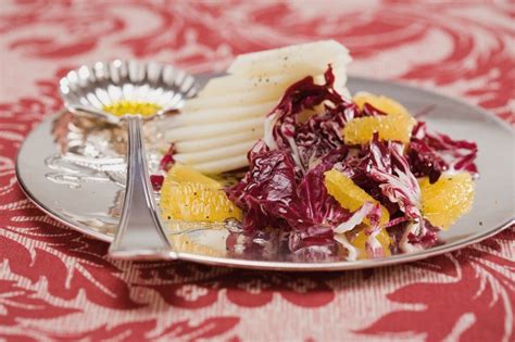 Ricetta Radicchio Rosso Con Pere E Arance Ricetta Ricette Ricette