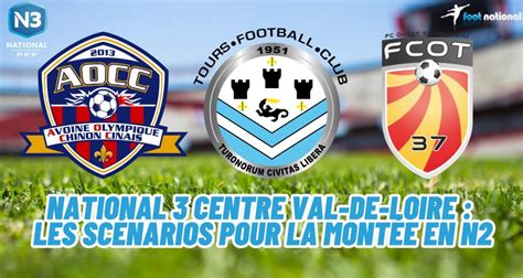 N3 Centre Val De Loire Avoine Olympique Chinon Cinais Tours FC FC