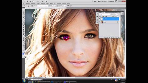 Tutorial Come Cambiare Il Colore Degli Occhi Su Photoshop Youtube