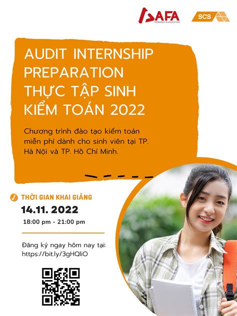 CHƯƠNG TRÌNH ĐÀO TẠO "AUDIT INTERNSHIP PREPARATION - THỰC TẬP SINH KIỂM