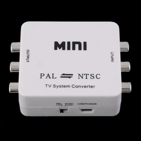 Pal Ntsc Secam To Ntsc Pal Tv Video Rendszer Konverter Switcher Adapter